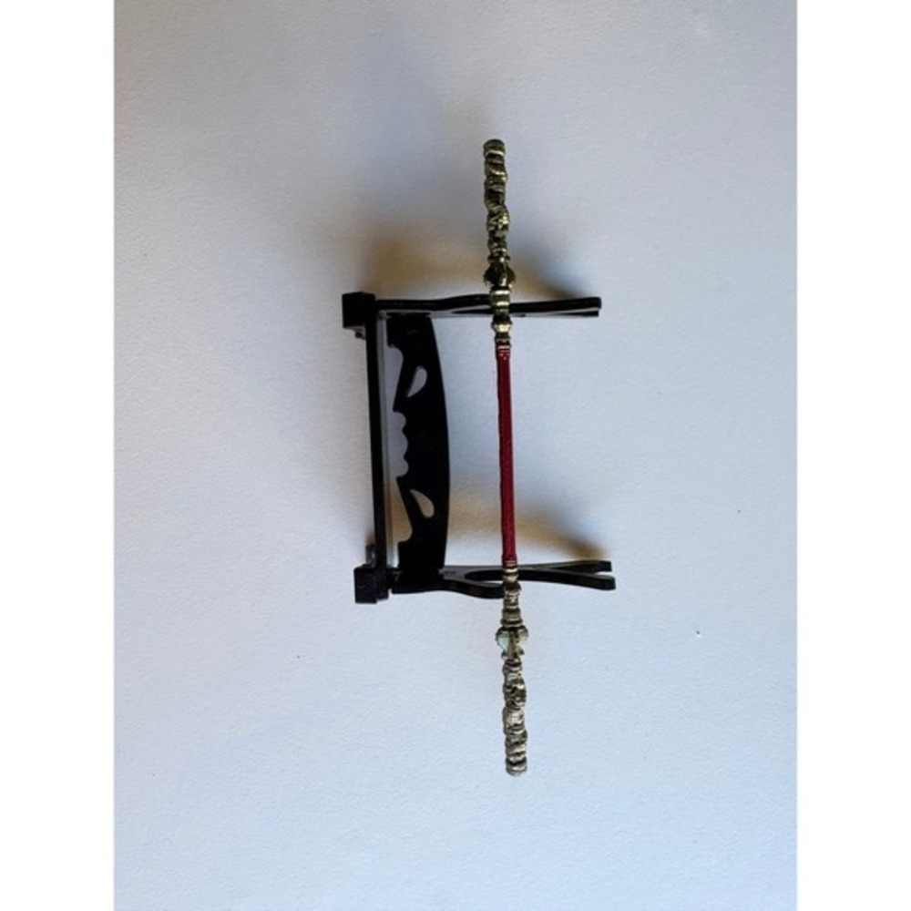 Miniature Ruyi Jingu Bang Display - Inspired by Black Myth Wukong - Staff Orname
